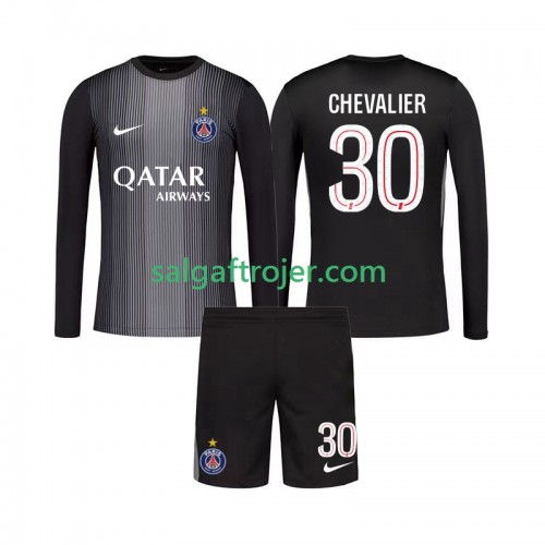 Paris Saint-Germain PSG Lucas Chevalier 30 Fodboldtrøjer Målmand Børn Hjemmebanesæt 2025/26 Langærmet Paris Saint-Germain PSG Lucas Chevalier 30 Fodboldtrøjer Målmand Børn Hjemmebanesæt 2025/26 Langærmet